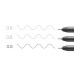 Набор лайнеров Copic Multiliner coloured, 3 шт (0,5+0,5+0,5), warm grey/cool grey/black