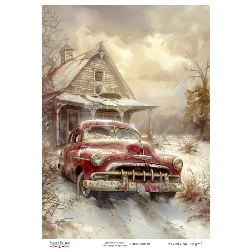 Декупажная карта №0579 21x29,7 см