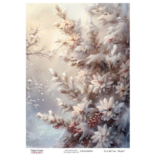 Декупажная карта №0581, 21x29,7 см