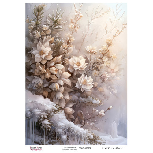 Декупажная карта №0582, 21x29,7 см