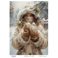 Декупажная карта №0603, 21x29,7 см