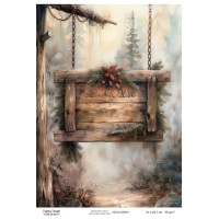Декупажная карта №0611, 21x29,7 см