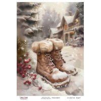 Декупажна картка №0615, 21x29,7 см