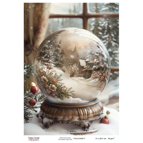 Декупажная карта №0617, 21x29,7 см