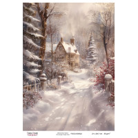 Декупажна картка №0622, 21x29,7 см