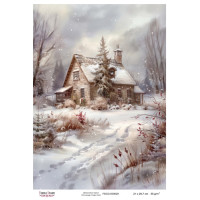 Декупажная карта №0629, 21x29,7 см