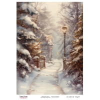 Декупажная карта №0631, 21x29,7 см