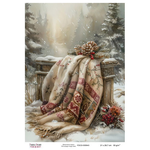 Декупажная карта №0643, 21x29,7 см