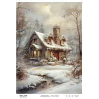 Декупажная карта №0649, 21x29,7 см