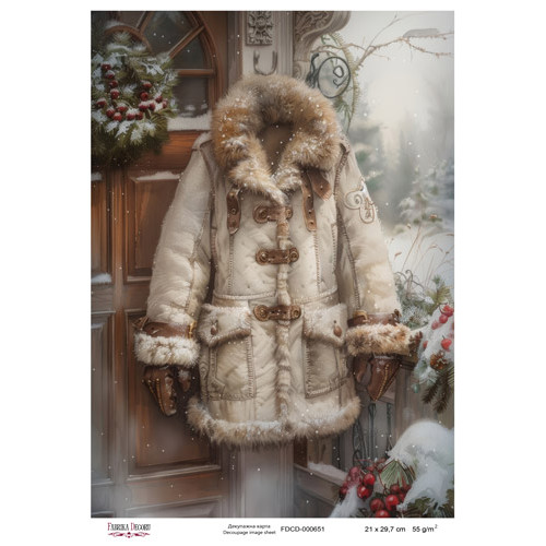 Декупажная карта №0651, 21x29,7 см