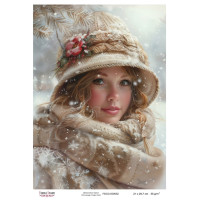 Декупажна картка №0652, 21x29,7 см
