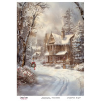Декупажна картка №0654, 21x29,7 см
