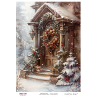 Декупажна картка №0656, 21x29,7 см