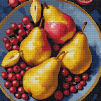 Алмазная мозаика SANTI Сочные груши, 40x40 см Алмазная мозаика SANTI Сочные груши, 40x40 см