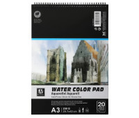 Альбом для акварелі Art Nation Water Color Pad формат А3 на спіралі 200 г/м2