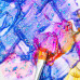 Художественные акриловые краски с блестками Art Rangers Acrylic glitter 6 цветов в тубах по 75мл