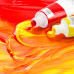 Набір акрилових фарб для малювання Art Ranger Acryliс regular 6 кольорів у тубах по 75 мл