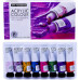Набір акрилових фарби з блискітками Art Rangers Acrylic glitter 8 кольорів по 22 мл