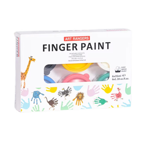 Пальчикові фарби Art Rangers 6 кольорів по 35 ml