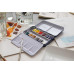 Набор акварельных красок Lefranc Fine Watercolour Set Half Pans, полукювета, 12 цв., в металлической упаковке