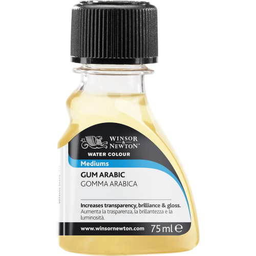 Гуміарабік для акварельних фарб Winsor Newton Gum Arabic V1, 75 мл