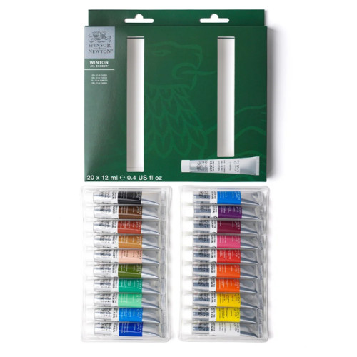 Набор масляных красок Winsor Newton Winton Oil Colour Set, 20х12 мл