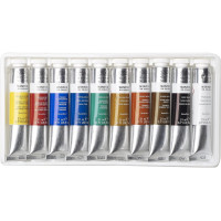 Набір масляних фарб у тубах Winsor Newton Winton Oil Colour Tube Set, 10х21 мл
