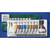 Набор масляных красок Winsor Newton Winton Studio Set: 8х21 мл, белила 37 мл, растворитель Liquin Original, 2 кисти