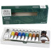 Набор масляных красок Winsor Newton Winton Studio Set: 8х21 мл, белила 37 мл, растворитель Liquin Original, 2 кисти