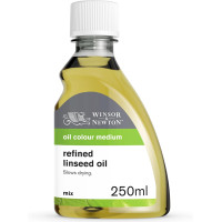 Масло льняное Winsor Newton Refined Linseed Oil V1, 250 мл
