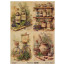 Аркуш крафт паперу з малюнком Cooking delights №1, 42x29,7 см