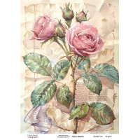 Декупажная карта №0676, 21x29,7 см