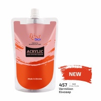 Акрилова фарба №457 Кіновар ROSA Studio, 200 мл Акрилова фарба №457 Кіновар ROSA Studio, 200 мл