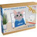 Набір для творчості картина 3D, Meow, МДФ ґрунтована, 18х20 см, ROSA Talent