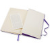 Блокнот карманный Фиолетовый Moleskine Classic Линейка, 192 стр, 9х14 см