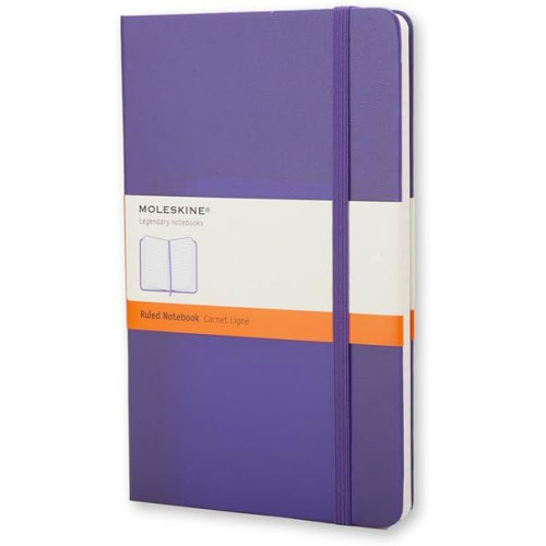 Блокнот кишеньковий Фіолетовий Moleskine Classic Лінійка, 192 стор, 9х14 см