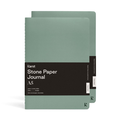 Записник Karst Journal A5, Лінійка + Нелінований Евкаліпт (2 шт.)