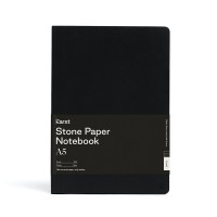 Записная книжка Черный Мягкий Karst Classic A5, точка, 144 стр