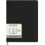 Тижневик датований Moleskine 2025 Чорний, 19х25 см, в твердій обкладинці, 144 стор