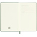 Еженедельник датированный карманный Moleskine 2025 Миртовый Зеленый, 9х14 см, в твердой обложке, 144 стр