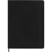 Тижневик датований Moleskine 2025 Чорний, 19х25 см, в м'якій обкладинці, 144 стор.