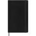 Тижневик датований Moleskine 2025 Чорний, 13х21 см, в м'якій обкладинці, 144 стор