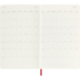 Тижневик датований Moleskine 2025 Червоний, 13х21 см, в м'якій обкладинці, 144 стор.