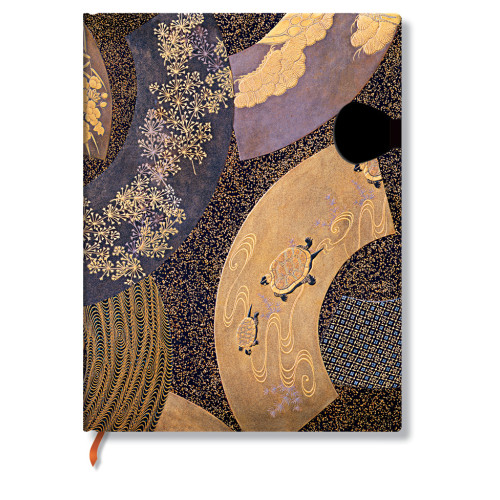Нотатник Paperblanks Японська Лакована Скриня, 18х23 см в лінію Оуджі