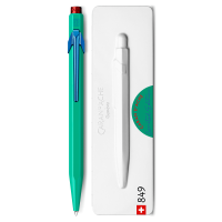 Ручка Caran d'Ache 849 Claim Your Style Зелена + box (7630002343664)