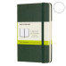 Блокнот кишеньковий Зелений Moleskine Classic Нелінований, 192 стор, 9х14 см