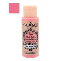Краска для ткани Сахарно-розовая №639 Sugar pink, Style Matt Fabric Cadence, 59 мл