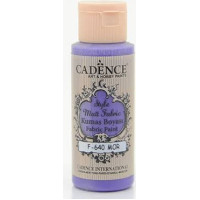 Фарба для тканини Фіолетова №640 Purple, Style Matt Fabric Cadence, 59 мл