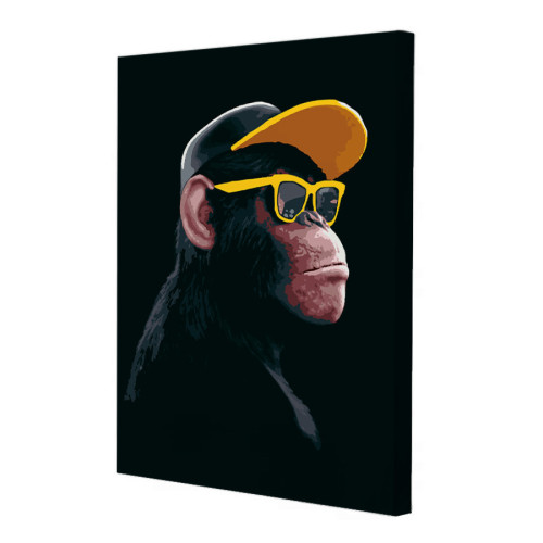 Картина по номерам Riviera Blanca Gangster Monkey №2 40x50 см (RB-0961)