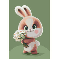 Картина по номерам Riviera Blanca Весенний букет 28x40 см (RB-1093)